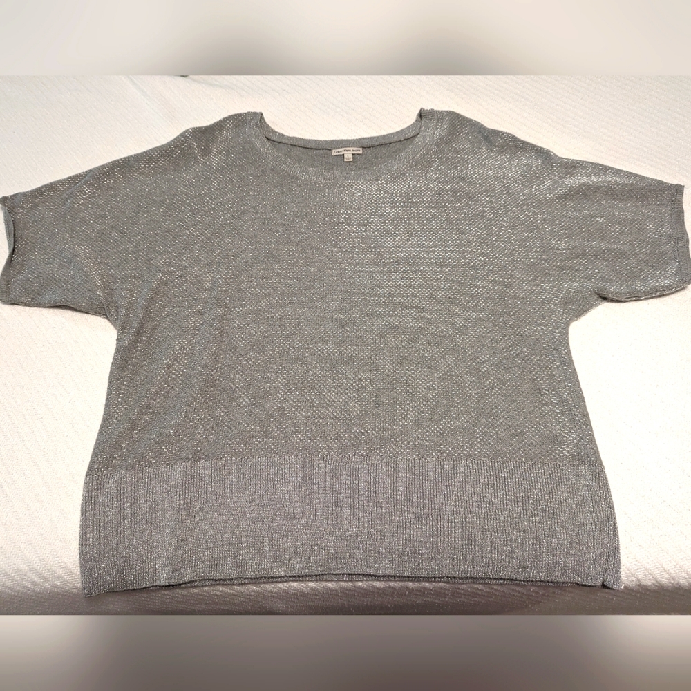 NWOT - Blouse -Silver Thread - Picture 2 of 4